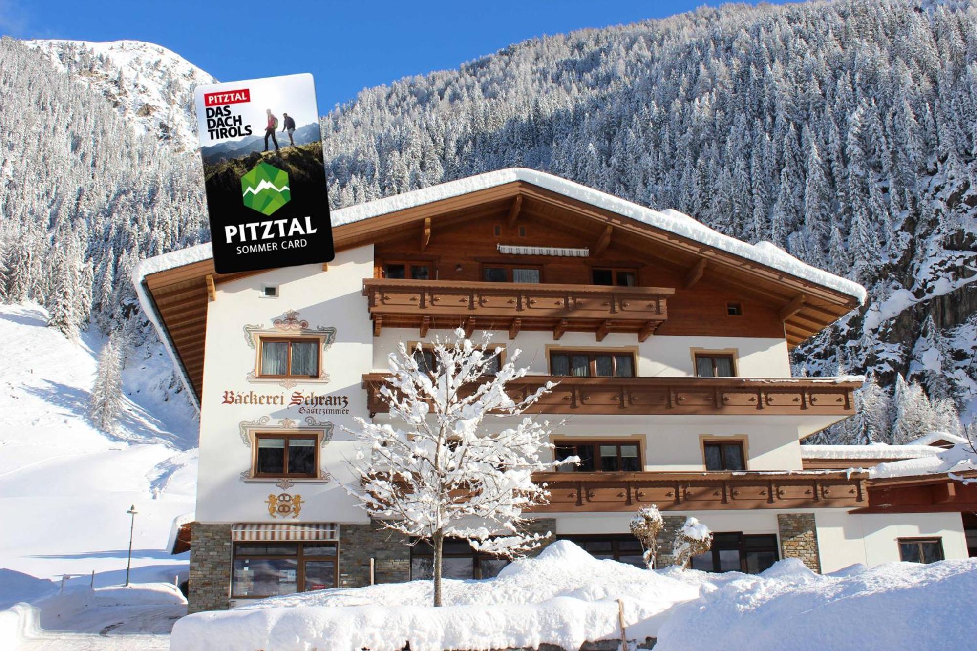 Baeckerei Schranz Panzió Sankt Leonhard im Pitztal Kültér fotó